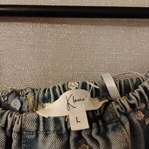 Klein Blue Denim Dress